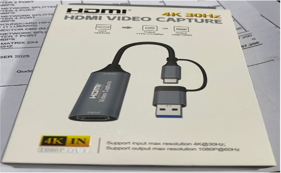 HDMI VIDEO CAPTURE 4K 2 IN1