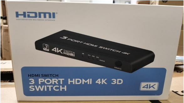 HDMI SWITCH 3 PORT 4K301