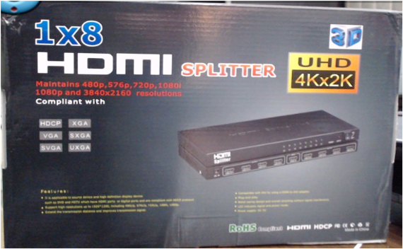 HDMI SPLITTER 1-8