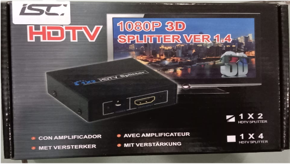 HDMI SPLITTER 2 PORT 1.4 ISC EP-HS02