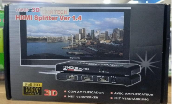 HDMI SPLITTER 1-4 PAK BIG