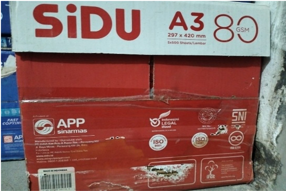 PAPER SINAR DUNIA  A3 80 GRAM