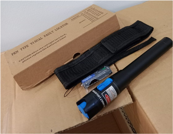 LASER  VISUAL FAULT LOCATOR / SENTER FIBER OPTIC