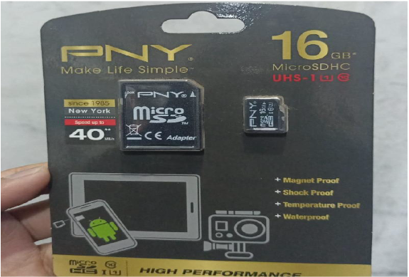 MICRO SD PNY 16GB CLASS 10