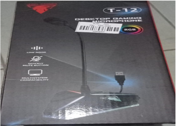 MICROPHONE GAMING JEDEL T12