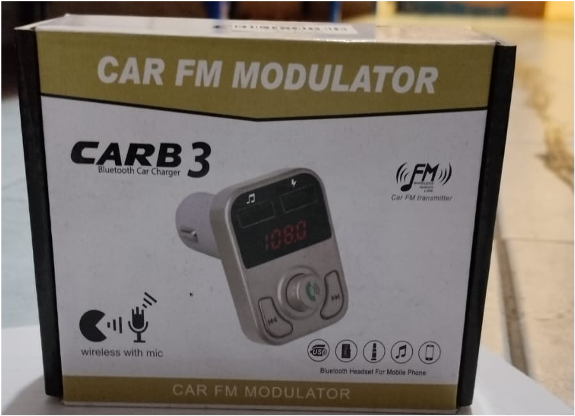 CAR FM MUDULATOR CARB3