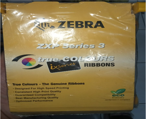 RIBBON ZEBRA BLACK ZXP3