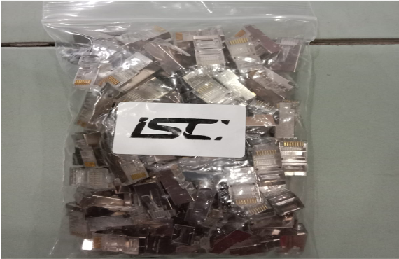 CONNECTOR RJ45 CAT6 BESI EP-N614 ISC