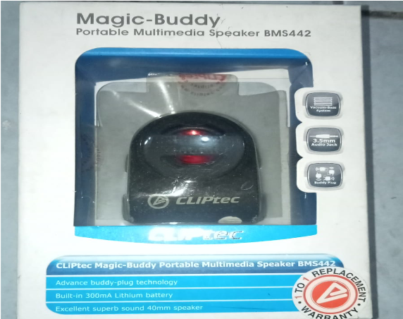 CLIPTEC MAGIC BUDDY PORTABLE MULTIMEDIA BMS442