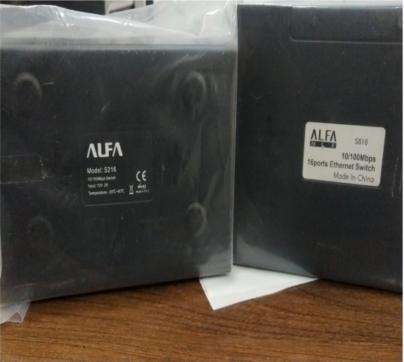 SWITCH HUB 16 PORT  ALFANET S816/S216