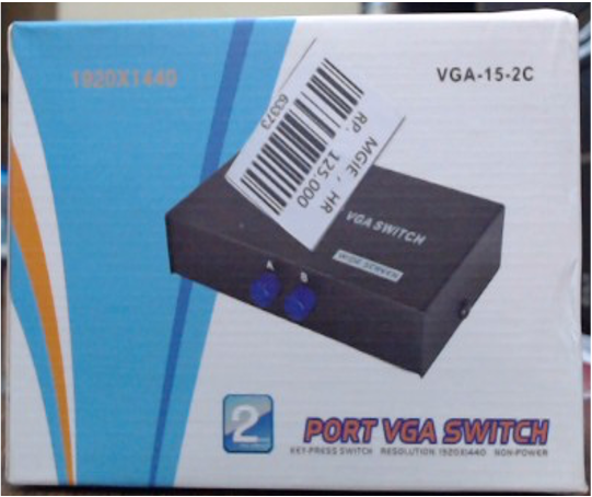 VGA SWITCHER 2 PORT