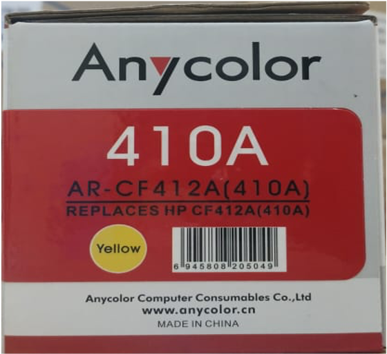 TONER HP 410A YELLOW ANYCOLOR