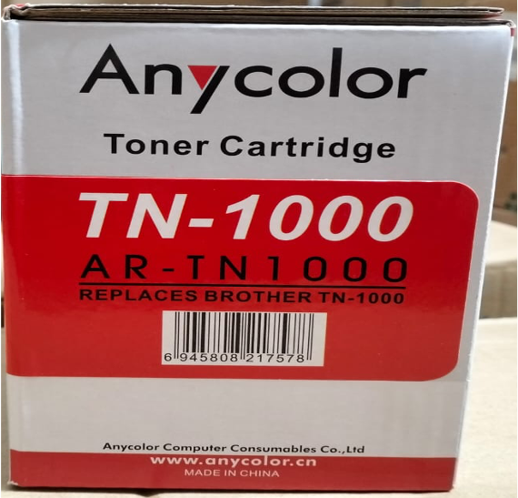 TONER BROTHER TN-1000 ANYCOLOR