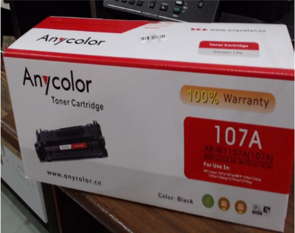 TONER CARTRIDGE ANYCOLOR 107A AR-W1107A