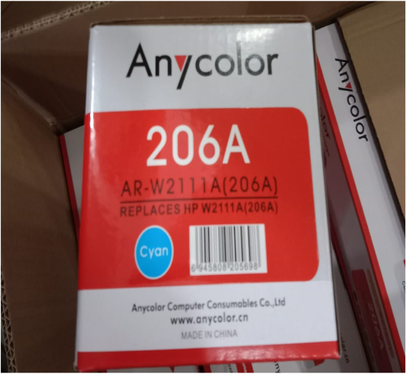 TONER 206A ANYCOLOR AR-W2111A CYAN