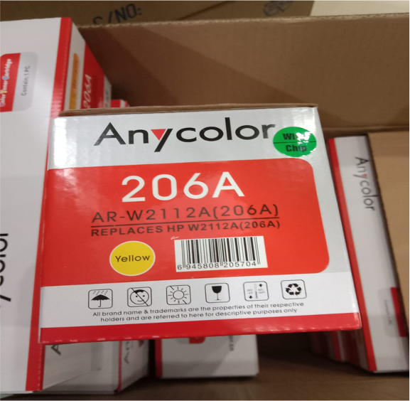 TONER 206A ANYCOLOR AR-W2112A YELLOW