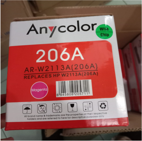 TONER 206A ANYCOLOR AR-W2113A MAGENTA