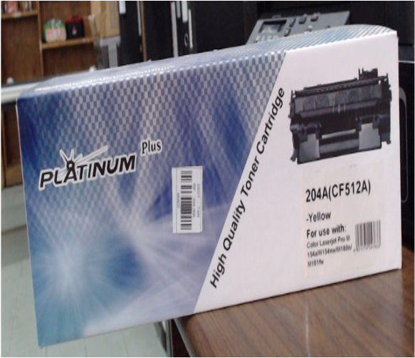 TONER CARTRIDGE CF 512A (204A) YELLOW PLATINUM