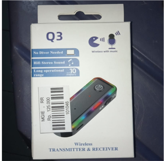 USB BLUETOOTH AUDIO RECEIVER/TRANSMITTER Q3