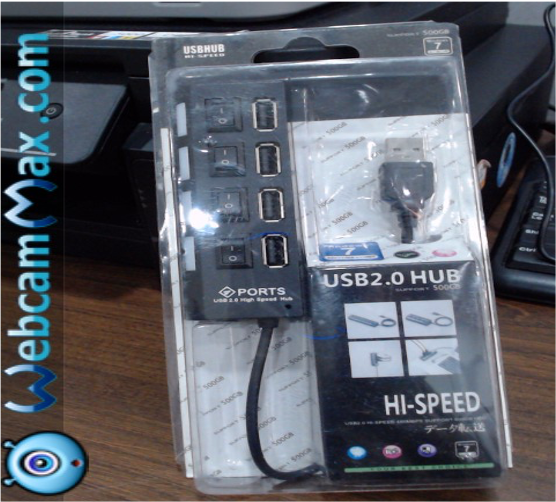 USB HUB 4 PORT ON/OFF