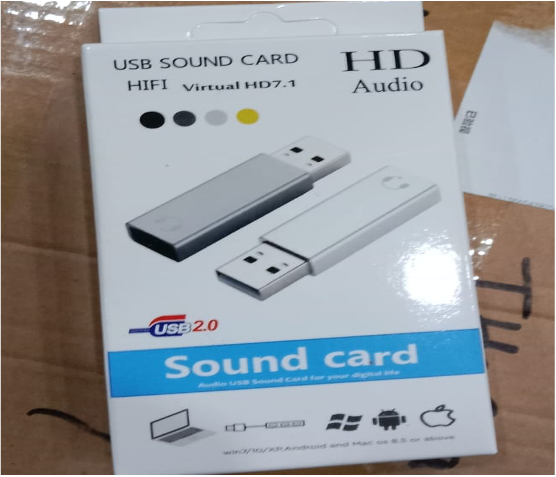 USB SOUNDCARD HIFI HD7.1 (1 LUBANG)