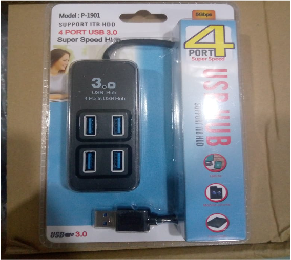 USB HUB 2.0 4 PORT P-1020