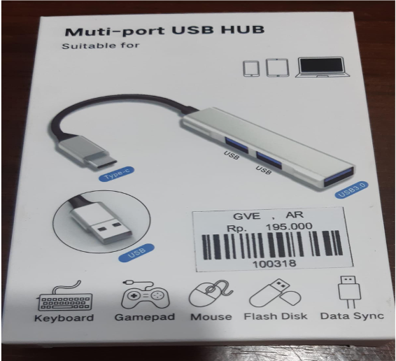 USB HUB TYPE-C MUTI PORT