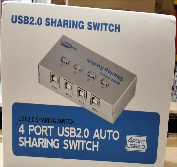 USB AUTO SHARING SWITCH 4 PORT MODEL 4UA