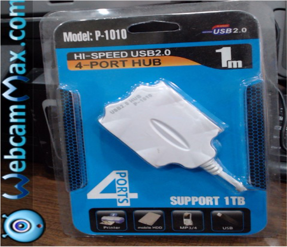 USB HUB 2.0 4 PORT P-1010 1M