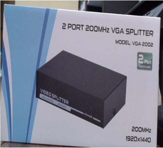 VGA SPLITTER 2 PORT
