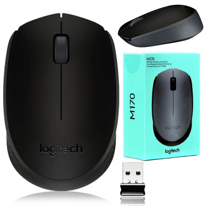 MOUSE LOGITECH M170 BLACK