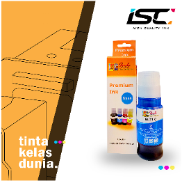 TINTA ISC INK CANON 71 70ML CYAN