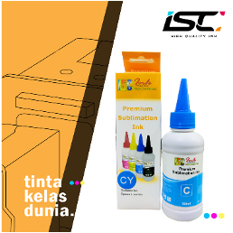 TINTA ISC INK PREMIUM SUBLIMASI 100ML CYAN