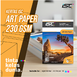 KERTAS ART PAPER ISC 230GSM