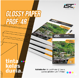 GLOSSY PAPER ISC 230GRM 4X6" 4R (TK-DP6230-100)