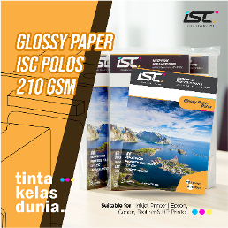 GLOSSY PAPER ISC POLOS 210GSM (TK-G4210-20)