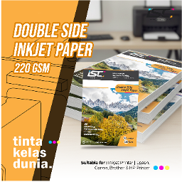 DOUBLE MATTE INKJET PAPER ISC 220GSM (TK-DM220-50)