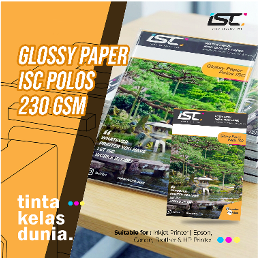 GLOSSY PAPER ISC 230GSM POLOS