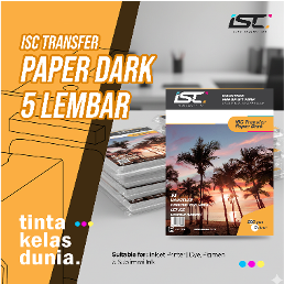 TRANSFER PAPER ISC DARK 200GSM (TK-TPD200G)