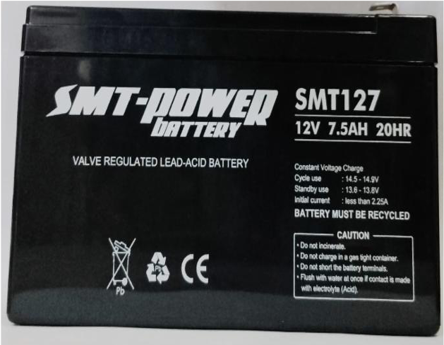 BATERAI UPS SMT 12V 7.5A ORI