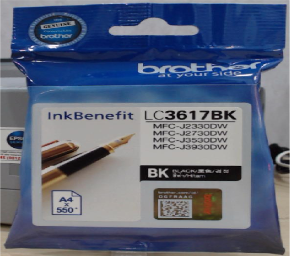 CARTRIDGE BROTHER LC 3617 BK