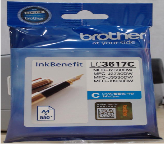 CARTRIDGE BROTHER LC 3617 C