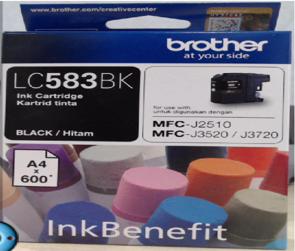 CARTRIDGE BROTHER LC 583 BK
