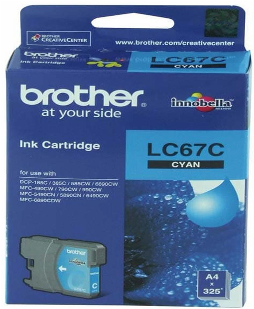 CARTRIDGE BROTHER LC 67 CYAN