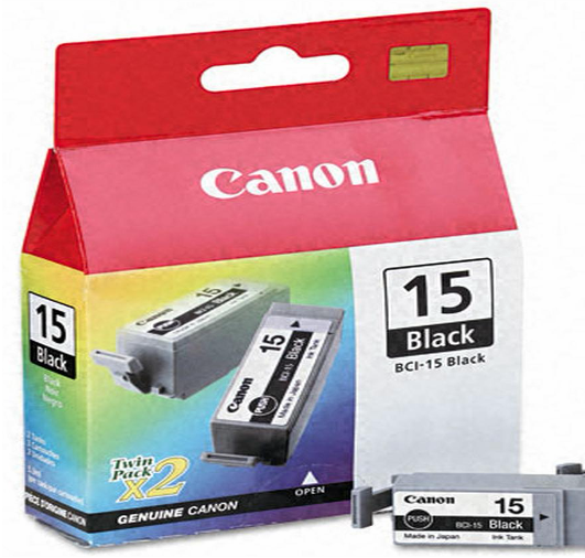 CARTRIDGE CANON 15 BK C6615DA