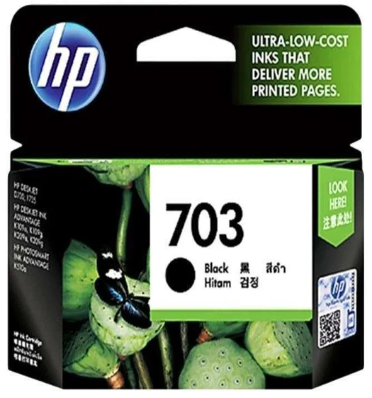 CARTRIDGE HP (KTK) 703 BK CD887AA