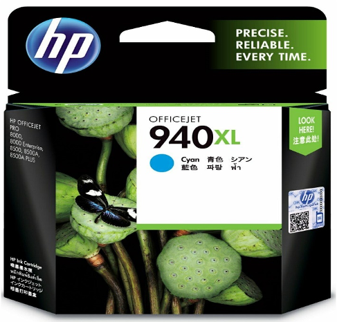 CARTRIDGE HP 940XL CYAN C4907AA