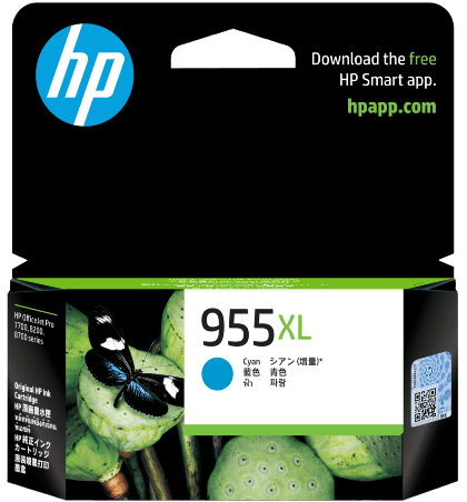 CARTRIDGE HP 955XL CYAN L0S63AA