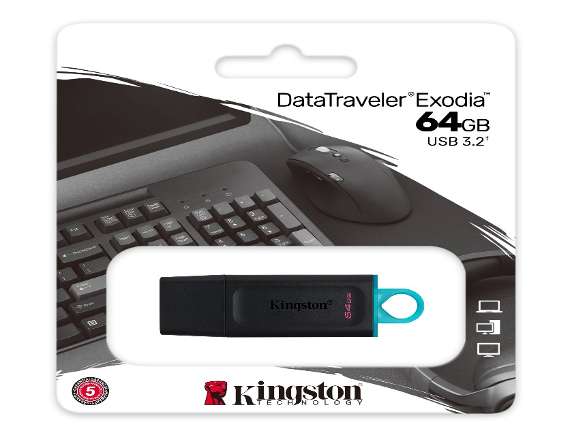 FLASHDISK KINGSTON DTX 64GB
