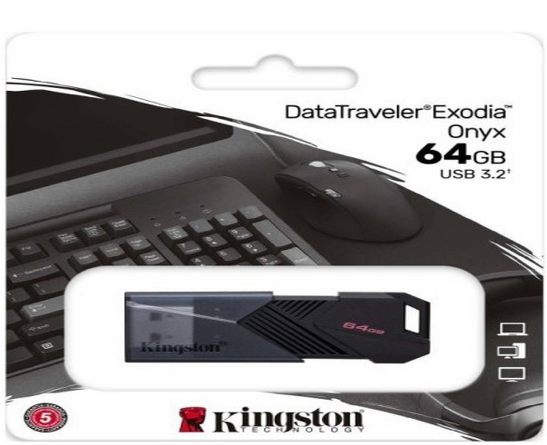 FLASHDISK KINGSTON DTX ONYX 64GB